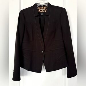 White House Black Market Black Blazer, size 12